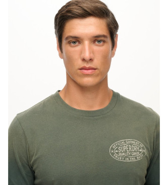 Superdry T-shirt Lofi verde