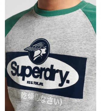 Superdry Logo Core T-shirt grau