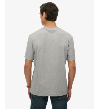 Superdry Merchant Grafisch T-shirt grijs