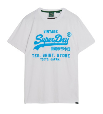 Superdry T-shirt Neon Vl vit