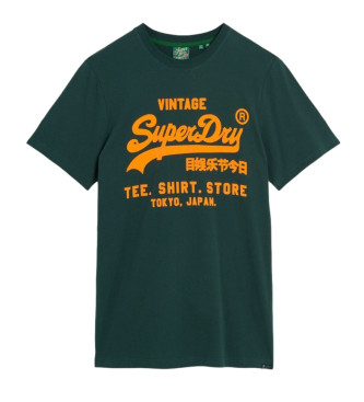 Superdry T-shirt Neon Vl vert