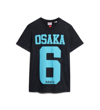 Superdry T-shirt Osaka 6 noir