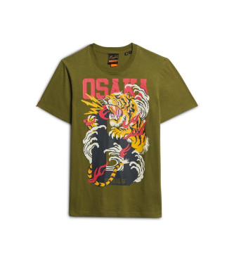 Superdry Osaka 6 T-shirt grn