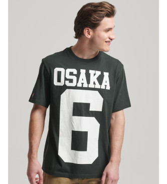 Superdry Camiseta Osaka verde