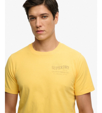 Superdry Outdoor T-shirt geel