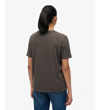 Superdry Camiseta Relaxed gris