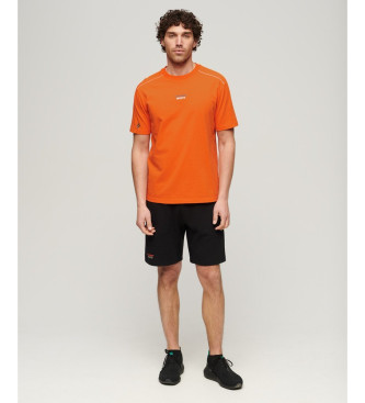 Superdry Sport Tech orange T-shirt