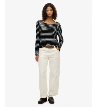 Superdry Studios Slub T-shirt czarny