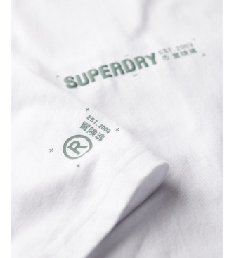 Superdry Koszulka Utility Sport Loose Logo T-Shirt biała