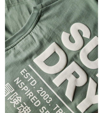 Superdry Utility Sport Logo T-Shirt green