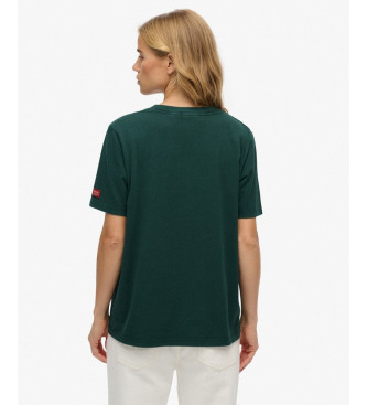 Superdry Camiseta Supply Co Relaxed verde