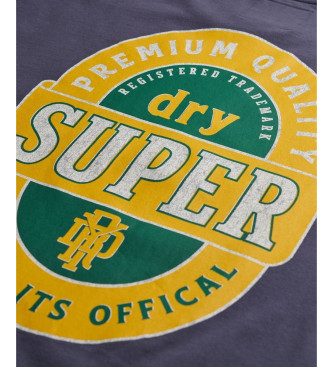 Superdry Tap Room Oversized T-shirt navy