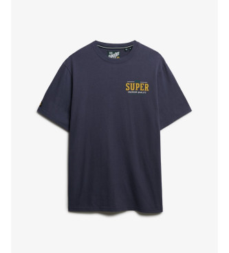 Superdry Tap Room Oversized T-shirt navy