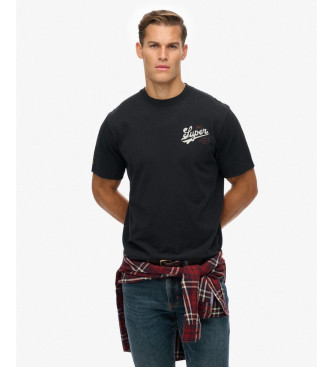 Superdry Tap Room Oversized T-shirt black