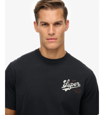Superdry Tap Room Oversized T-shirt black