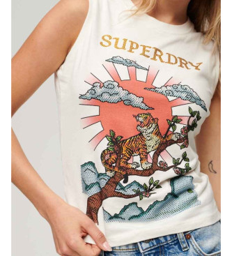 Superdry Tattoo T-shirt vit