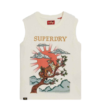 Superdry Tattoo T-shirt wit