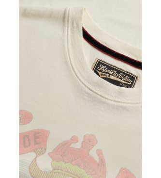 Superdry T-shirt Tokyo Relaxed bege