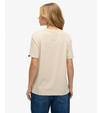 Superdry Tokyo Vintage beige T-shirt