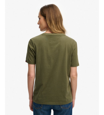 Superdry T-shirt Tokyo Vintage green