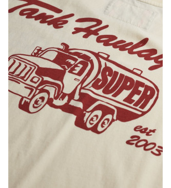 Superdry Trade Tools Oversized T-shirt white