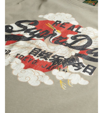 Superdry T-shirt VI Tokio grn