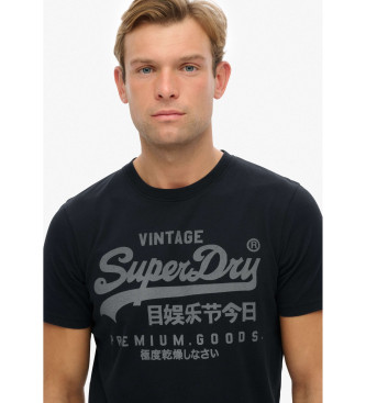 Superdry Camiseta Vintage Logo Classic marino