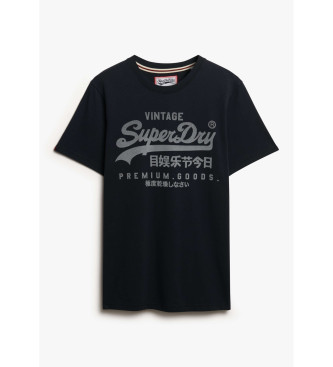 Superdry Camiseta Vintage Logo Classic marino