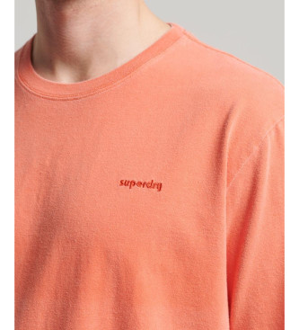 Superdry Vintage Mark orange T-shirt