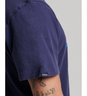 Superdry T-shirt Vintage Trade Tab azul