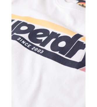 Superdry T-shirt Terrain hvid