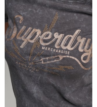 Superdry Vintage Merch Store T-shirt grey