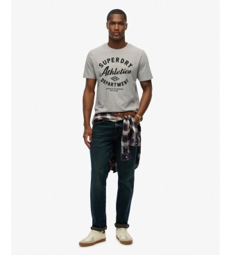 Superdry Athletic Relaxed Grey T-Shirt