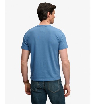 Superdry T-shirt Classic bleu