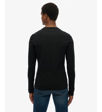 Superdry T-shirt Classic Essential noir