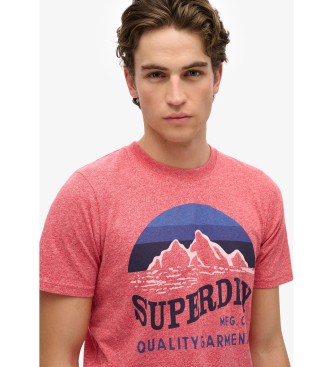 Superdry Great Outdoors classic relaxed fit t-shirt red