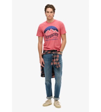 Superdry Great Outdoors classic relaxed fit t-shirt red