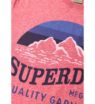 Superdry Great Outdoors classic relaxed fit t-shirt red