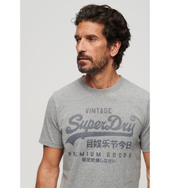 Superdry Heritage Classic T-shirt grau