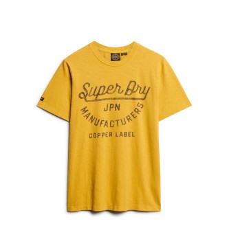 Superdry Copper Label T-shirt yellow