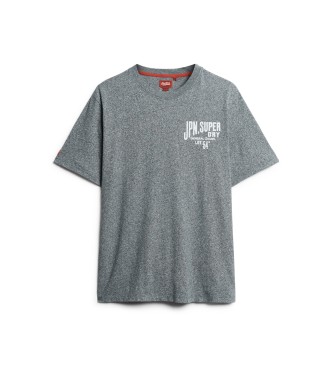 Superdry T-shirt med grafik p brstet Workwear bl