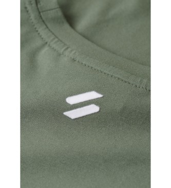 Superdry T-shirt met groene Sport Luxe-afbeelding