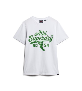Superdry Track Field Athletic Graphic T-Shirt white