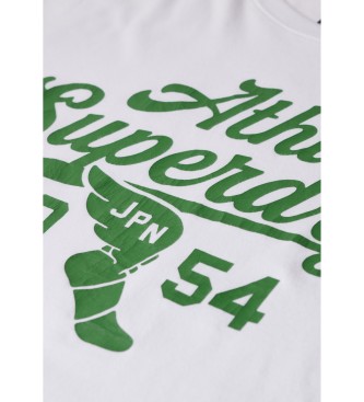 Superdry Track Field Athletic Graphic T-Shirt white