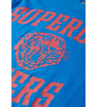 Superdry T-shirt bleu Field Athletic