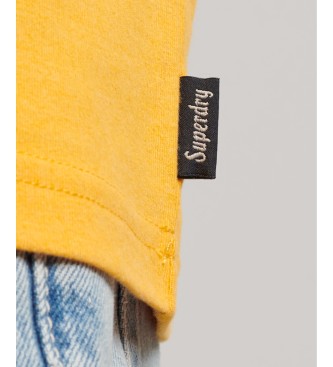Superdry T-shirt vintage con logo Cali giallo
