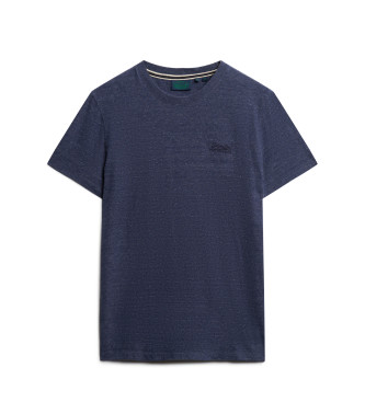 Superdry T-shirt with logo Essential navy