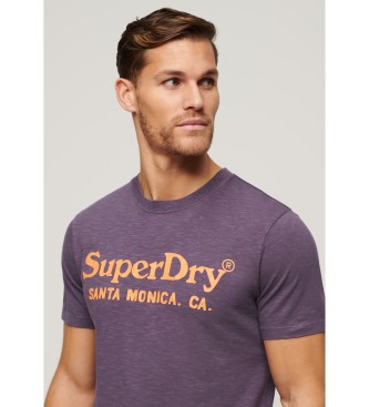 Superdry Venue T-shirt classica lilla