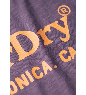 Superdry T-shirt classique Venue lilas