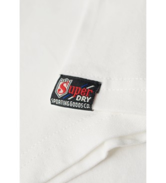 Superdry Majica z logotipom Vintage Logo bela